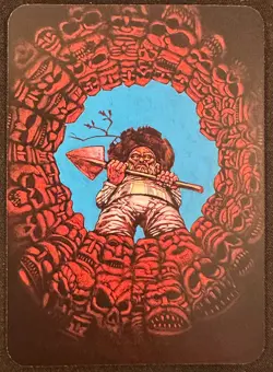 INTO THE ABYSS SORCERY CONTESTED REALM GOTHIC ELITE FOIL MAGIC SP! - Image 2