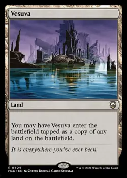 Vesuva, Commander: Modern Horizons 3, Near Mint x 1 MTG - Image 1