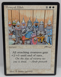 Army of Allah Arabian Nights Regular LP MTG - Image 1