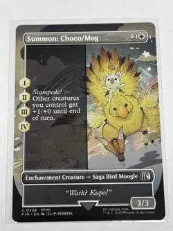 Summon: Choco/Mog Borderless FINAL FANTASY #358 - Image 1