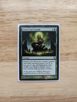 MTG Green Sun's Zenith - Mirrodin Besieged Set Magic the Gathering - Image 1