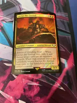 MTG - LUCIUS THE ETERNAL - SURGE FOIL - NM - RARE - WARHAMMER 40K - Image 1