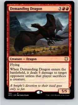 Magic the Gathering Demanding Dragon Adventures in Forgotten Realms Commander - Image 1