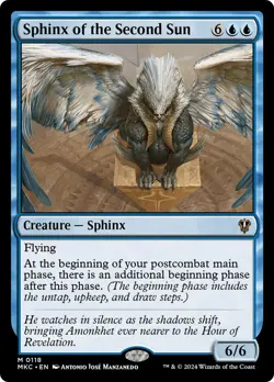MTG Sphinx of the Second Sun - Murders at Karlov Manor Commander #118 - Image 1
