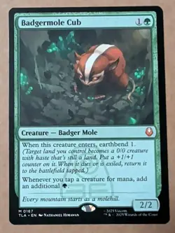 MTG - Badgermole Cub - Avatar: The Last Airbender (0167) - Image 1