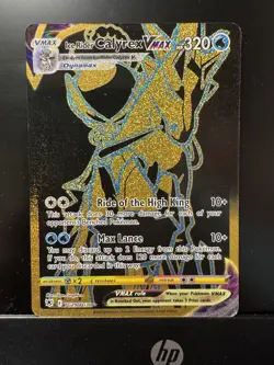 Pokemon Ice Rider Calyrex VMAX TG29/TG30 Astral Radiance Secret Rare Holo 320HP - Image 2