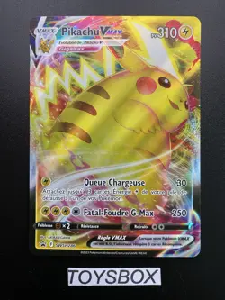 Carte Pokemon Pikachu Vmax SWSH286 / Bloc EB Promo / NEUF FR - Image 2