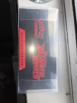 Pokemon TCG Destined Rivals ETB Elite Trainer Box Sealed with protective case - Image 4