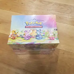 DISPLAY Pokemon 8 MINI-TINS EVOLUTIONS PRISMATIQUES EV 8.5 SCELLEE FR NEUF - Image 2
