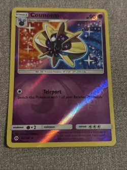 Pokemon TCG Cosmoem Sun & Moon Base 65/149 Reverse Holo Rare LP. - Image 1