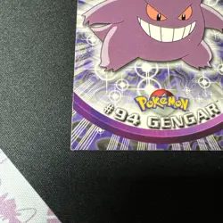 Gengar #94 Holo Topps Pokemon 2000 TV Animation (LP) - Image 5