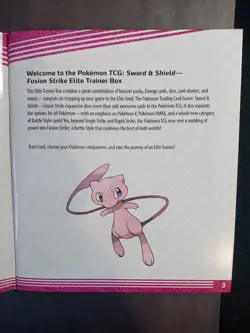 Pokemon TCG Fusion Strike Elite Trainer Box Player's Guide - Image 3