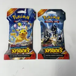 Pokemon TCG Surging Sparks: Sleeved Booster Pack - 2 Total PACKS! - Image 1