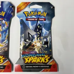 Pokemon TCG Surging Sparks: Sleeved Booster Pack - 2 Total PACKS! - Image 3