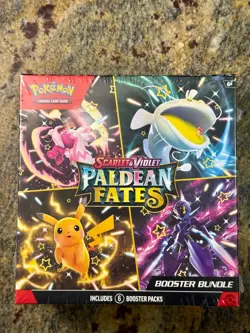 Pokemon TCG: Paldean Fates Booster Bundle, New/Factory Sealed - Image 1