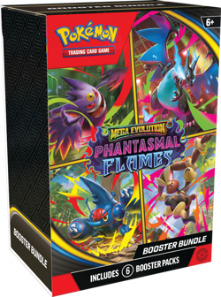 PRESALE 12/5 Pokemon Mega Evolution Phantasmal Flames Booster Bundle Sealed - Image 1
