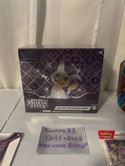 Pokemon Paldean Fates ETB Elite Trainer Box New Sealed + Sealed lot - Image 2