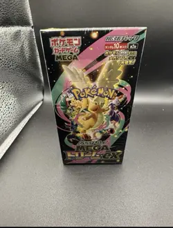 Mega Dream ex Booster Box Factory Sealed Pokemon Japanese Mega US Seller - Image 1
