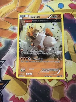 Regirock XY49 - Full Art - XY Holo - Pokemon TCG - NM - Image 1