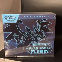 Pokemon Mega Evolution Phantasmal Flames Elite Trainer Box ETB - Image 1