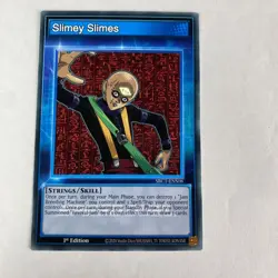 Yugioh Slimey Slimes SBC1-ENS08 Streets of Battle City 1st Edition Common - Image 1