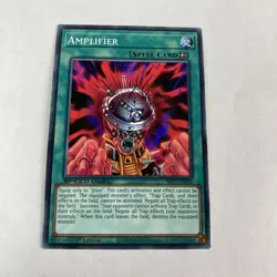 Yugioh Amplifier SBC1-ENE14 Common 1st Edition Speed Duel Streets of Battle City - Image 1
