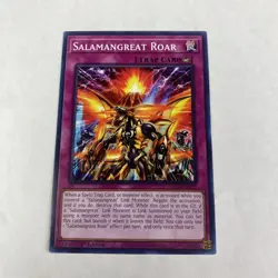 Yugioh Salamangreat Roar Ld10-en017 Common Legendary Duelist Soulburning Volcano - Image 1