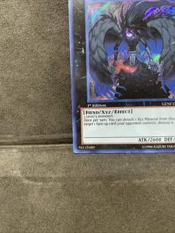 *** ADREUS, KEEPER OF ARMAGEDDON *** SECRET RARE 1ST EDITION GENF-EN086 YUGIOH! - Image 4