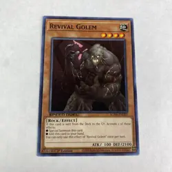 Yugioh Revival Golem SGX4-END07 1st Edition Speed Duel Midterm Destruction - Image 1