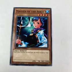 Yugioh Maiden Of Th Aqua SBC1-ENC07 Common 1st Edition Streets of Battle City - Image 1