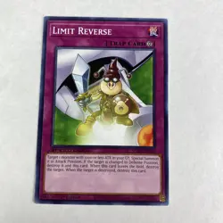 Yugioh Limit Reverse SGX4-ENA20 1st Edition Speed Duel Midterm Destruction - Image 1