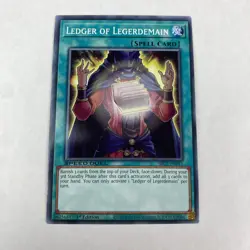 Yugioh Ledger Of Legerdemain SBC1-ENF11 1st Edition Streets of Battle City - Image 1