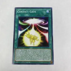 Yugioh Contact Gate SGX4-ENA14 Common 1st Edition Speed Duel Midterm Destruction - Image 1