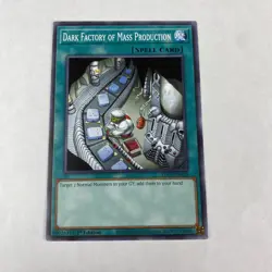 Yugioh Dark Factory Of Mass Production Stax-en28 2 Player Starter Set - Image 1