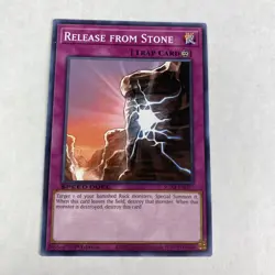 Yugioh Release From Stone SGX4-END17 1st Edition Speed Duel Midterm Destruction - Image 1