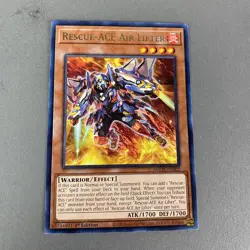 Yugioh Rescue-ACE Air Lifter AMDE-EN002 Rare 1st Edition Amazing Defenders - Image 1