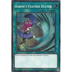 Yu-Gi-Oh Harpie's Feather Duster MP25-EN016 Starlight Rare 1st Edition - Image 1