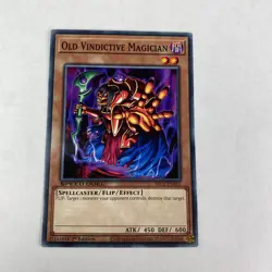Yugioh Old Vindictive Magician SBC1-ENA11 Streets of Battle City 1st Edition - Image 1