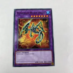Yugioh Humanoid Worm Drake SBC1-ENH19 Streets of Battle City 1st Edition Common - Image 1