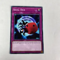 Yugioh Skull Dice SBC1-ENB18 Streets of Battle City 1st Edition Common - Image 1