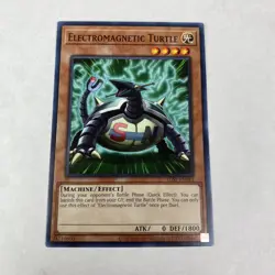 Yugioh Electromagnetic Turtle Egs1-en013 Egyptian God Deck Slifer The Sky Dragon - Image 1