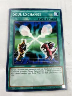 yugioh Soul Exchange sdbe-en030 Saga Of Blue Eyes White Dragon Unlimited Common - Image 1