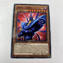 Yugioh Jinzo Lord SBC1-ENE02 Speed Duel Streets of Battle City 1st Edition - Image 1