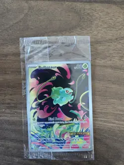 Bulbasaur 133/132 Pokemon TCG Mega Evolutions Stamped Promo Card NM SEALED - Image 1