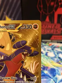Pokemon Cynthia's Garchomp EX 241/182 Sv10: Destined Rivals Hyper Rare Card - Image 3