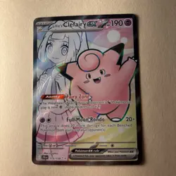 Lillie's Clefairy ex 173/159 Journey Together( Pokemon tcg,trading card game) - Image 2