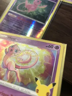 Pokemon Mew 29/124 Holo & Reverse Holo 4 Card Lot, 2 Holo, 1 reverse, 1 25th - Image 3