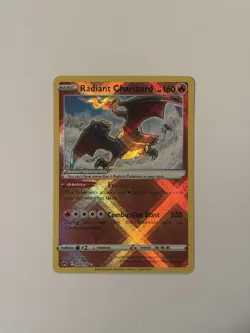 Pokemon TCG SWSH Crown Zenith Radiant Rare Card Radiant Charizard 020/159 - Image 1