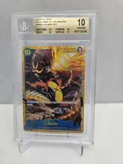 One Piece Awakening of the New Era Kaido SEC OP05-118 Holo Foil Card BGS 10 - Image 1
