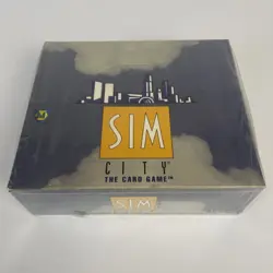 Sim City The Card Game CCG Factory Sealed Trading Box Booster Contains 36 Packs - Image 1